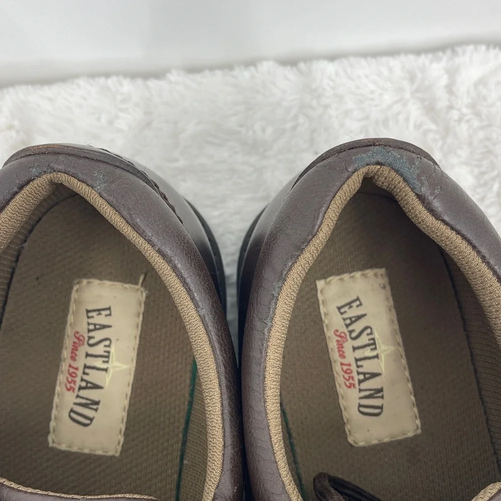 EASTLAND CONWAY Men's Brown Leather Shoes SIZE 10.5D